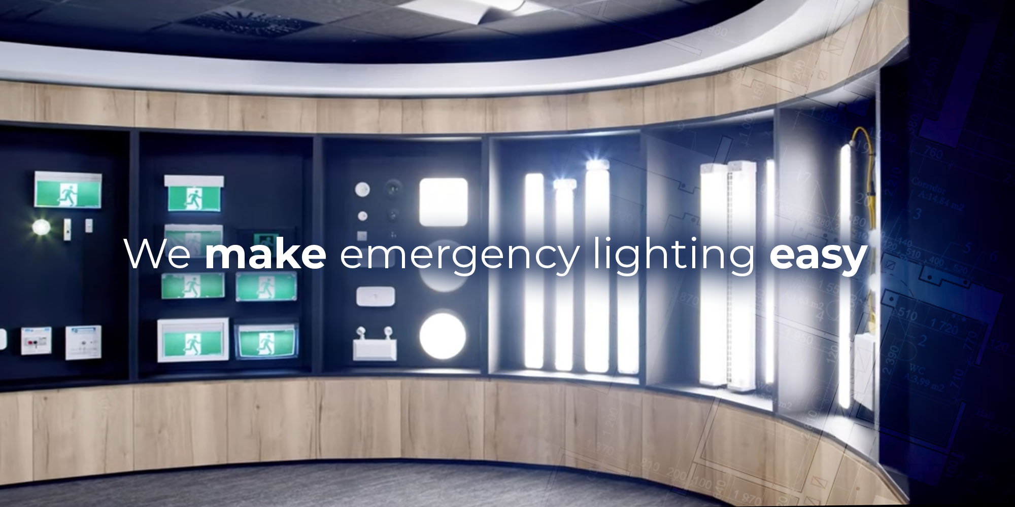 We make emergency lighting easy